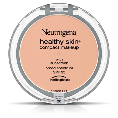 Neutrogena Healthy Skin Compact Makeup Broad Spectrum SPF 55, Natural Ivory 20, .35 Oz