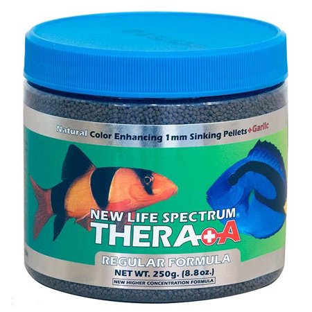 NEW LIFE SPECTRUM - Thera+A Formula 1 mm Sinking Pellets - 8.8 oz. (250 g)