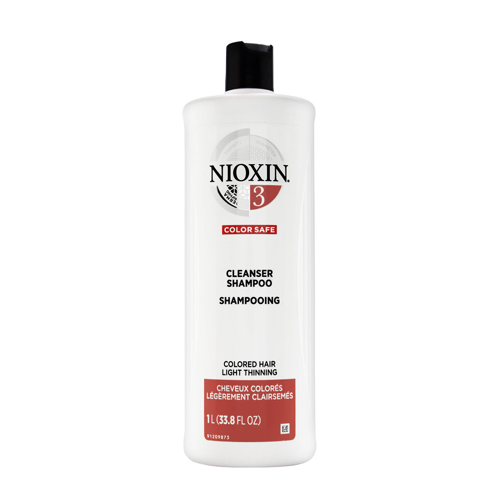Nioxin System 3 Cleanser Shampoo - Colored Hair, Light Thinning
