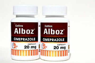 Omeprazole 20 mg OTC 120 Capsules. Acid Reflux & Heart Burn Reducer