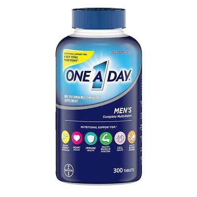 ONE A DAY MEN'S MULTIVITAMIN / MULTIMINERAL SUPPLEMENT 300 TABLETS