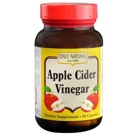 Only Natural Apple Cider Vinegar - 500 mg - 90 Capsules