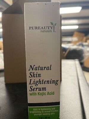 Pureauty Naturals: natural skin lightening serum with kojic acid, 1oz