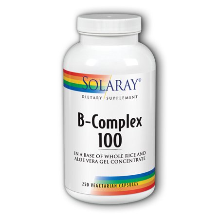 Solaray B-Complex 100 250 Vegetarian Capsules