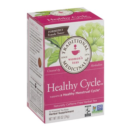 Traditional Medicinals - Healthy Cycle, Herbal Tea, 16 Count