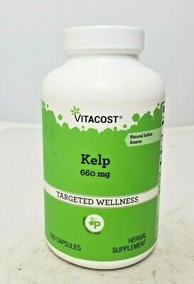 Vitacost Kelp, 660mg 180 Capsules