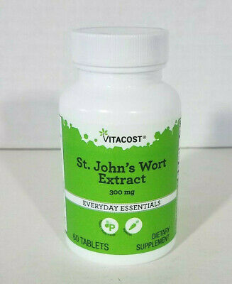 Vitacost St John's Wort Extract Supplement 300 mg 60 Tablets